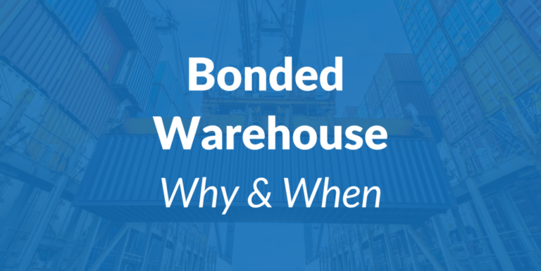 bonded warehouse is in China