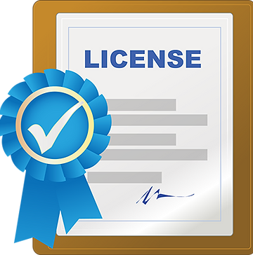 The agent should be licensed and possess a business license.